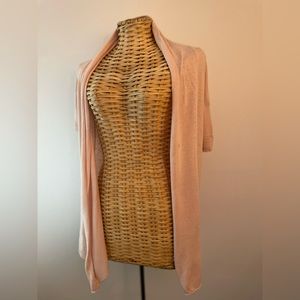 Women’s Pale Pink, Old Navy, short sleeve kimono/cardigan, Sz Med